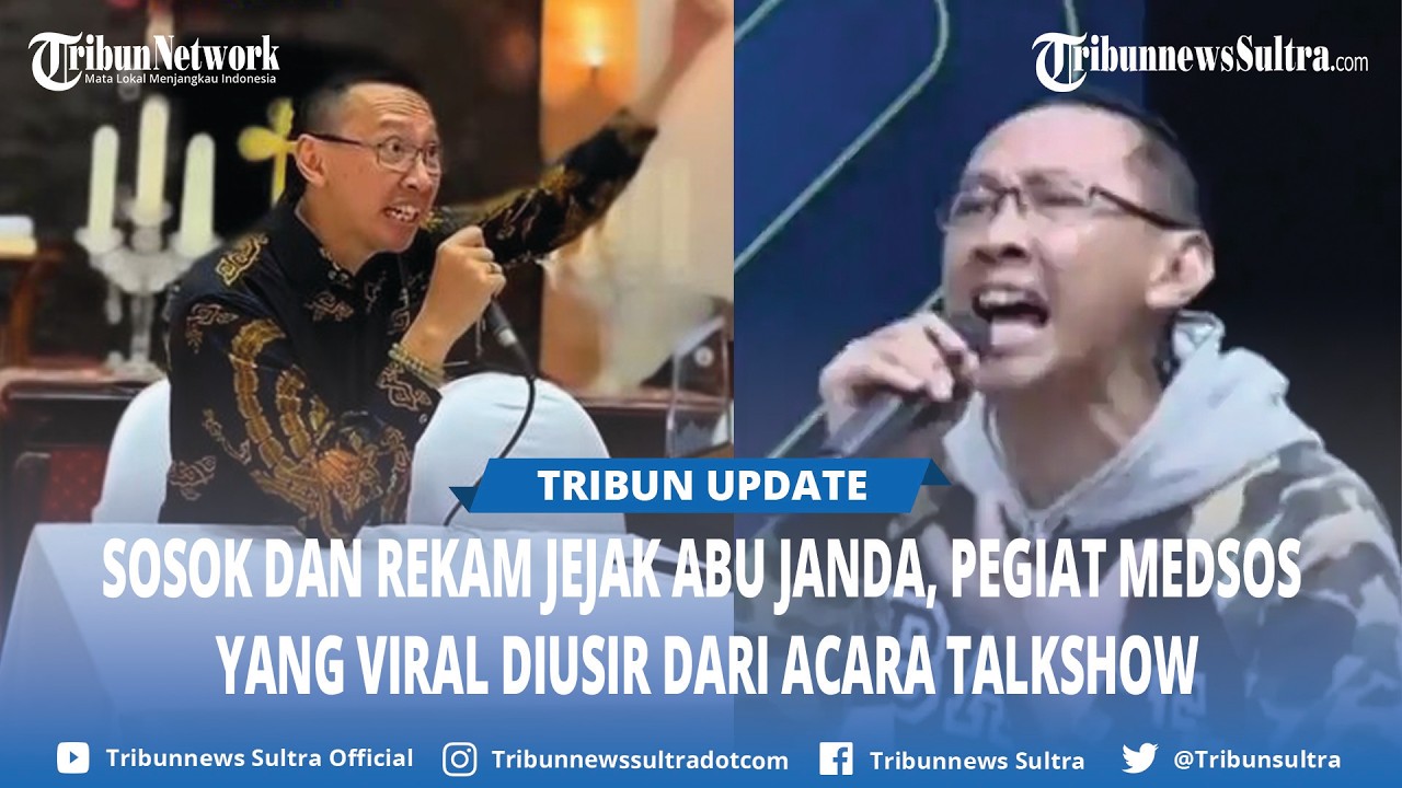 Sosok Abu Janda atau Permadi Arya, Pegiat Medsos yang Diusir Keluar dari Acara Talkshow