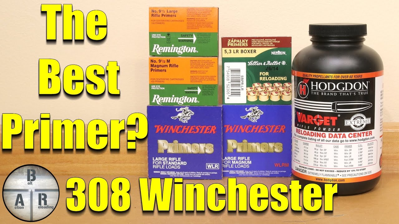 Large Rifle Primer Evaluation using 308 Winchester