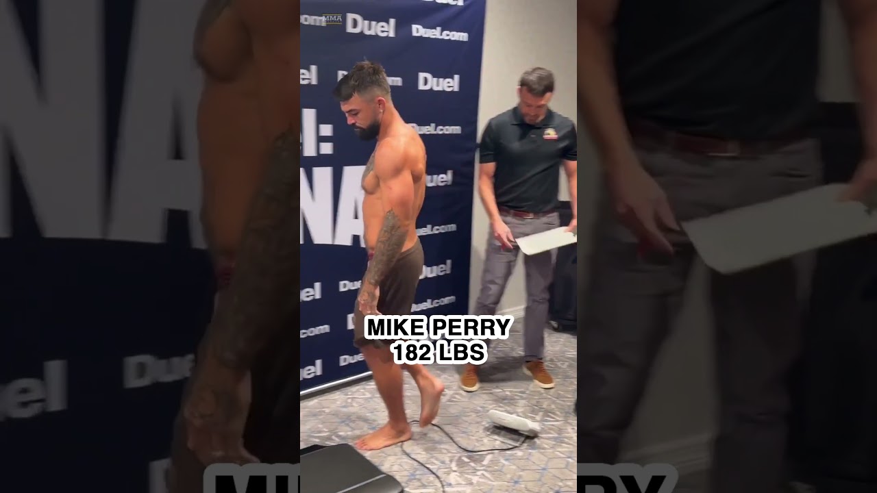 Mike Perry MAKES WEIGHT after Dillon Danis withdrawl for Duel Arena 1 - MMA Fighting