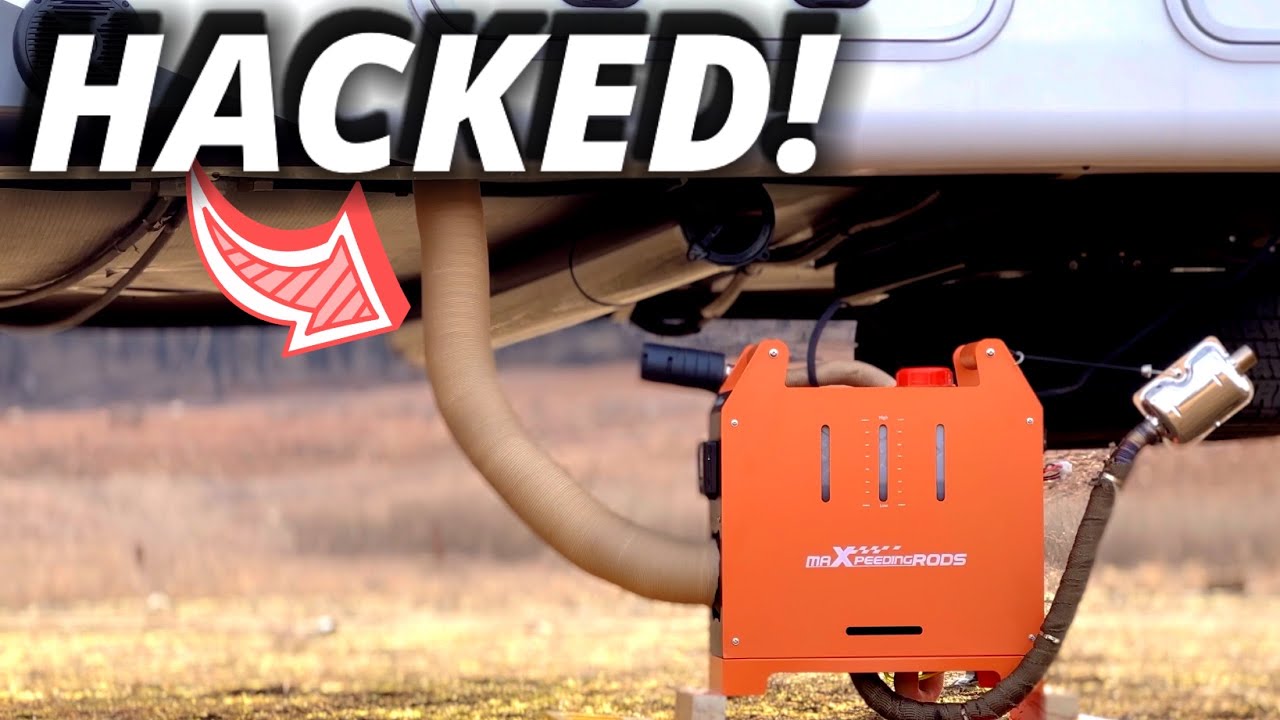 DIESEL HEATER RV INSTALL HACK- EASY!