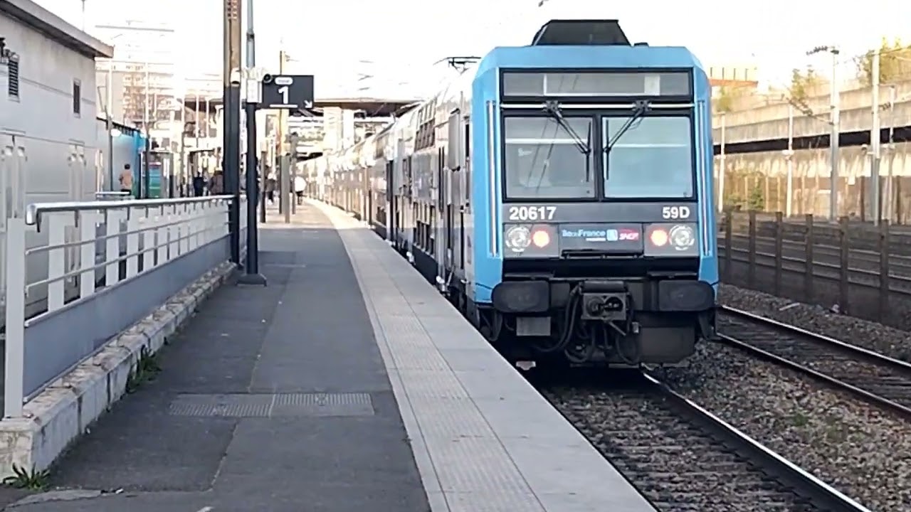 RER D : Spot à Garges - Sarcelles (21/03/2022)