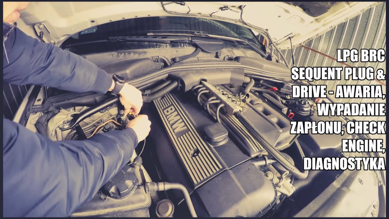 LPG BRC Sequent Plug & Drive   awaria, wypadanie zapłonu, CHECK ENGINE, diagnostyka