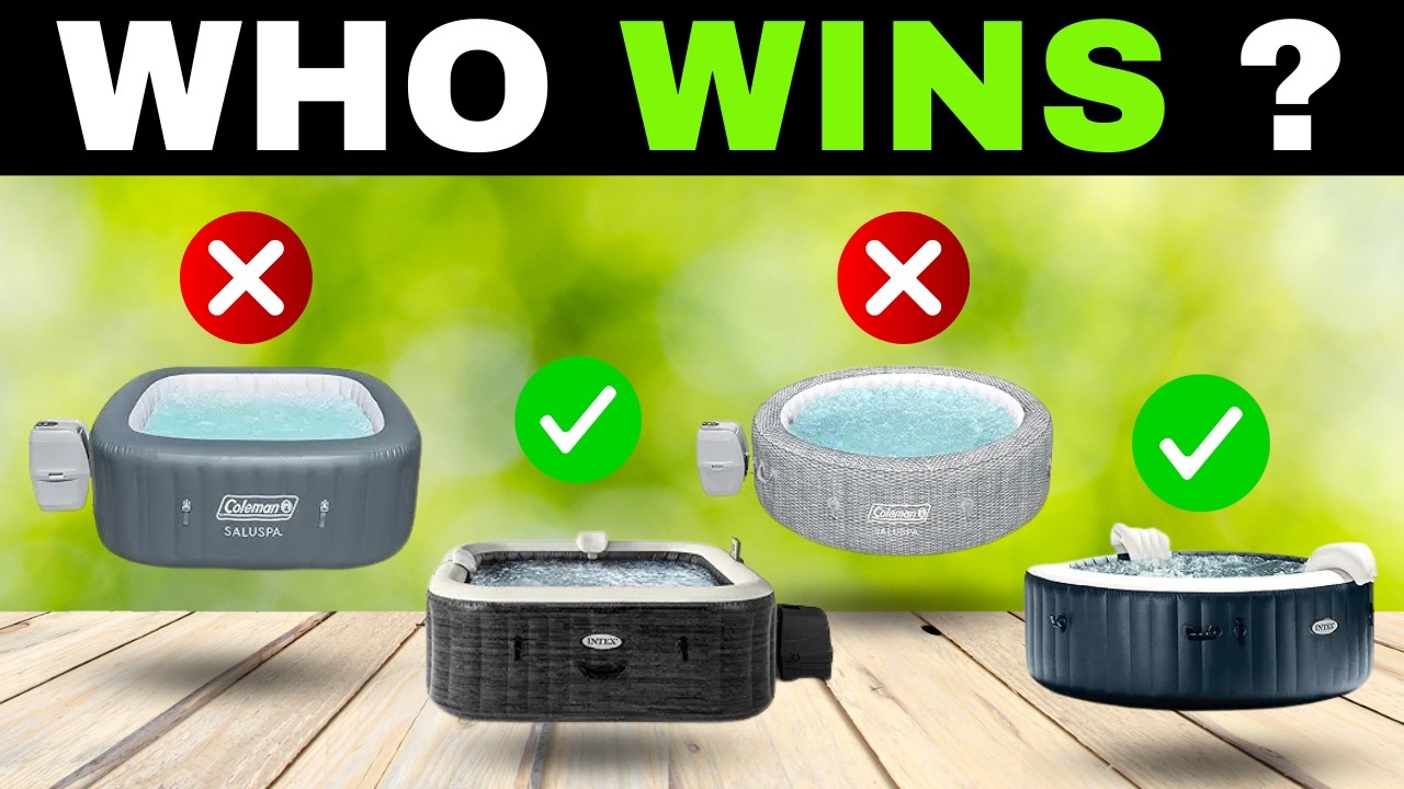 ✅ TOP 7 Best Inflatable Hot Tubs for Winter, Cold Weather & Summer [2026]🛁 Saltwater & Bromine Picks
