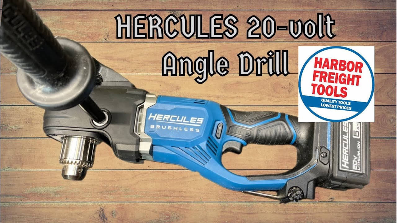 HERCULES 20-volt Cordless Angle Drill