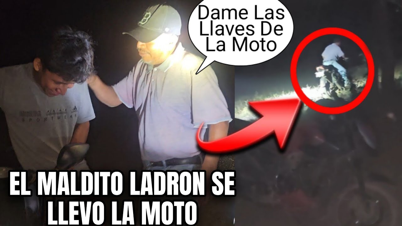 En Nuestra Cara Nos Robaron La Moto😭 Todo Quedó Grabado, Lo Vamos A Denunciar😡