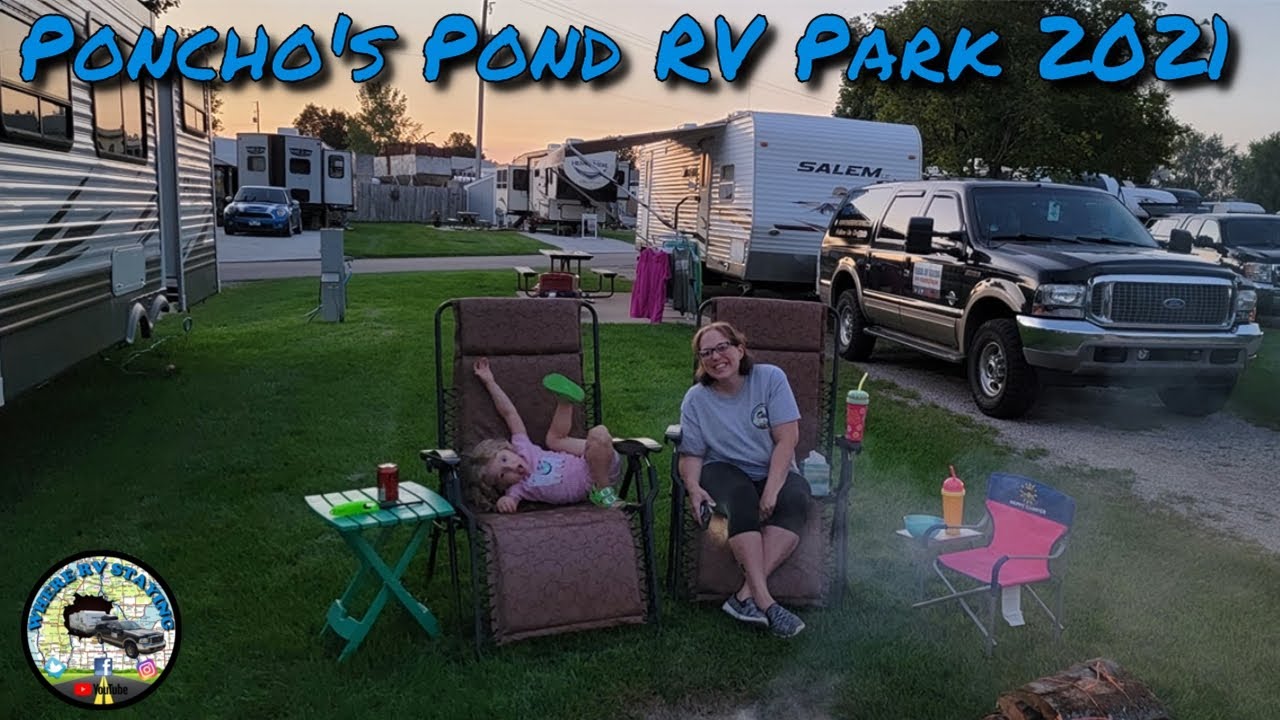 Ponchos Pond RV Park in Ludington