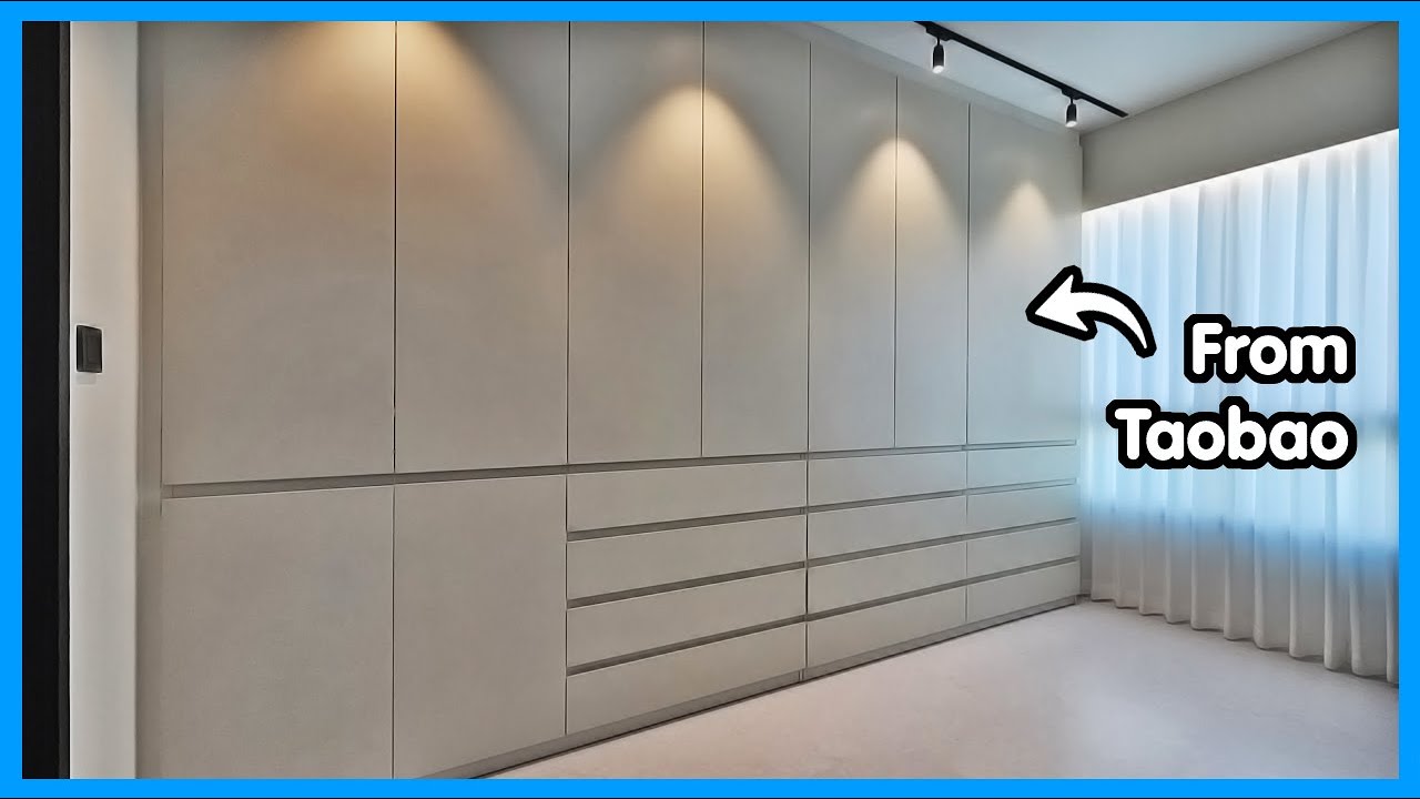 We Bought A Full Height Wardrobe From Taobao