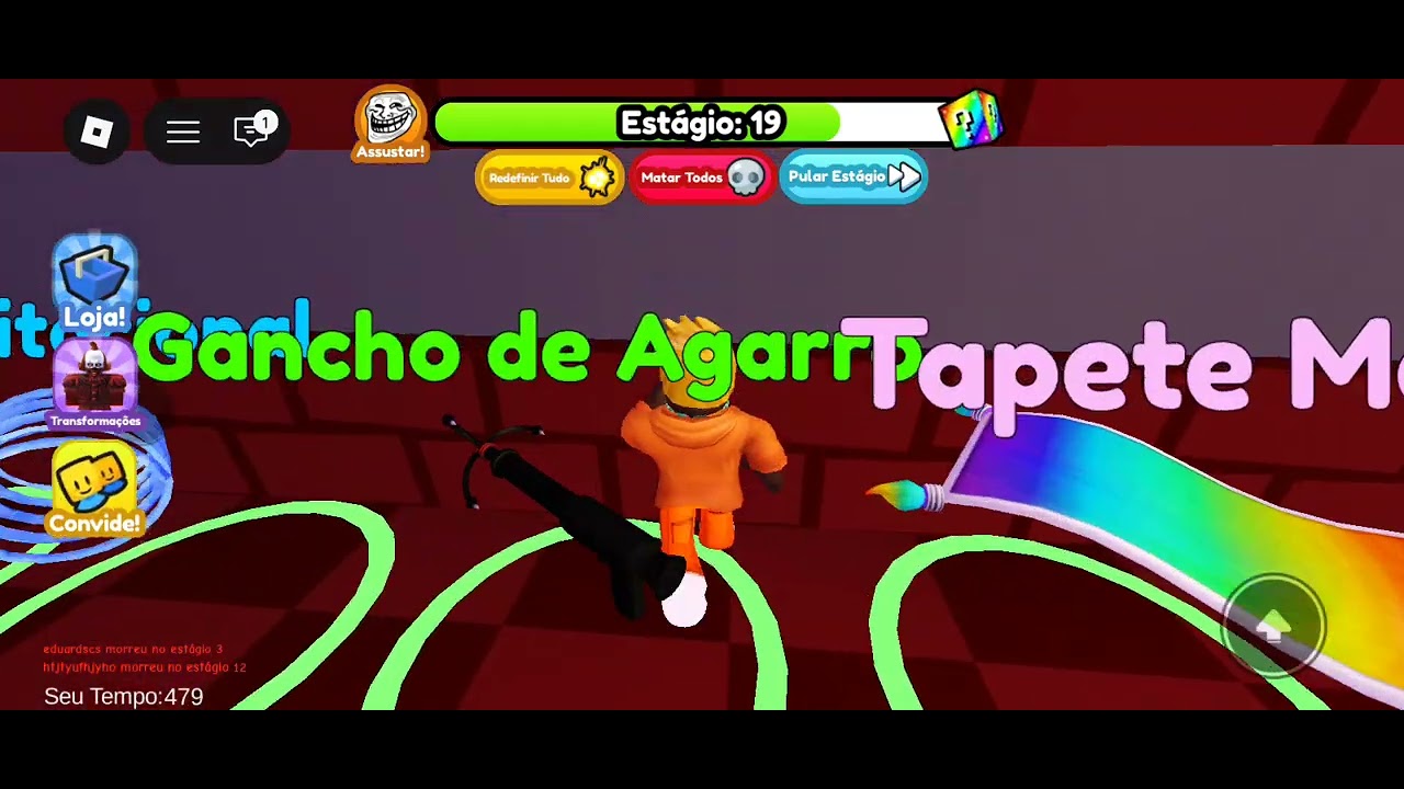 A PRISÃO DE PENNYWISE CORRE!(OBBY)