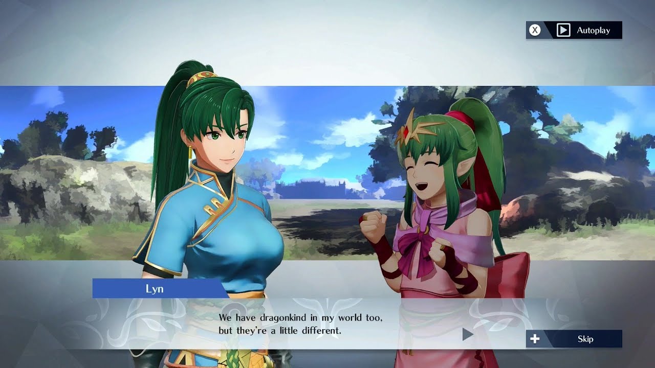 Fire Emblem Warriors - Lyn & Tiki Support Conversation