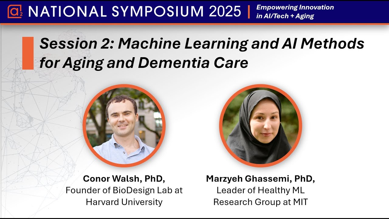 Conor Walsh, PhD - Machine Learning and AI Methods for Aging and Dementia Care