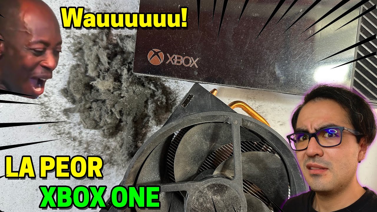 Xbox One Limpieza + Cambio De Pasta Termica | Esto Ya No Era Una Consola | Estado FATAL 🚨 | JxR