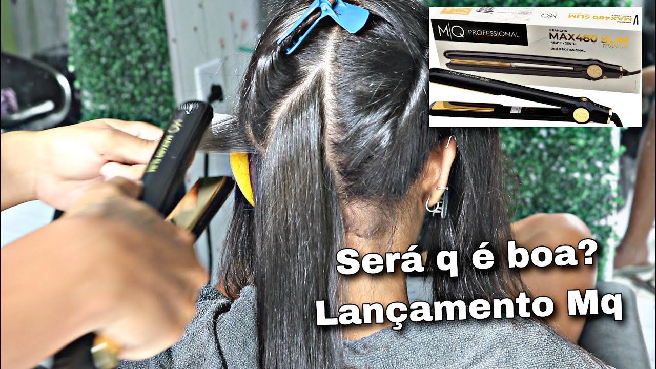 TESTEI A NOVA PRANCHA MQ MAX SLIM 180 FAZENDO UMA PROGRESSIVA