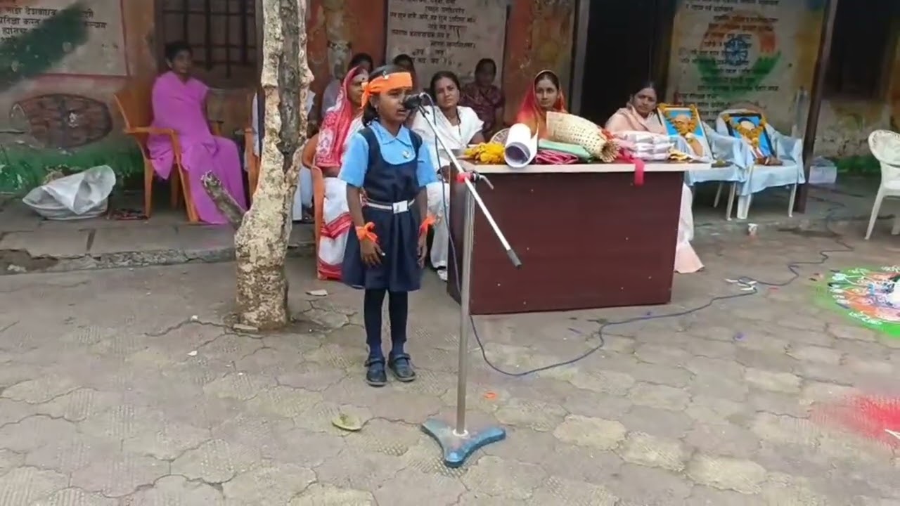 Republic day Speech 26 Zilla Parishad Primary School Talwat Borgaon Tq Georai Dist Beed Maharashtra