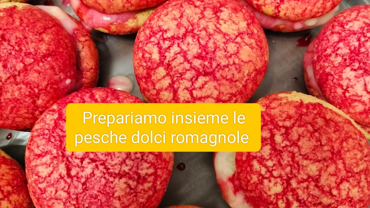 Prepariamo insieme le pesche dolci romagnole