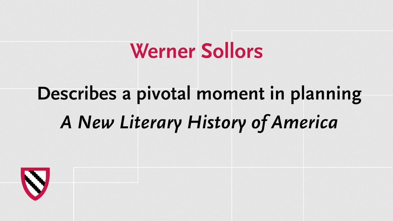 "A New Literary History of America": A Pivotal Moment