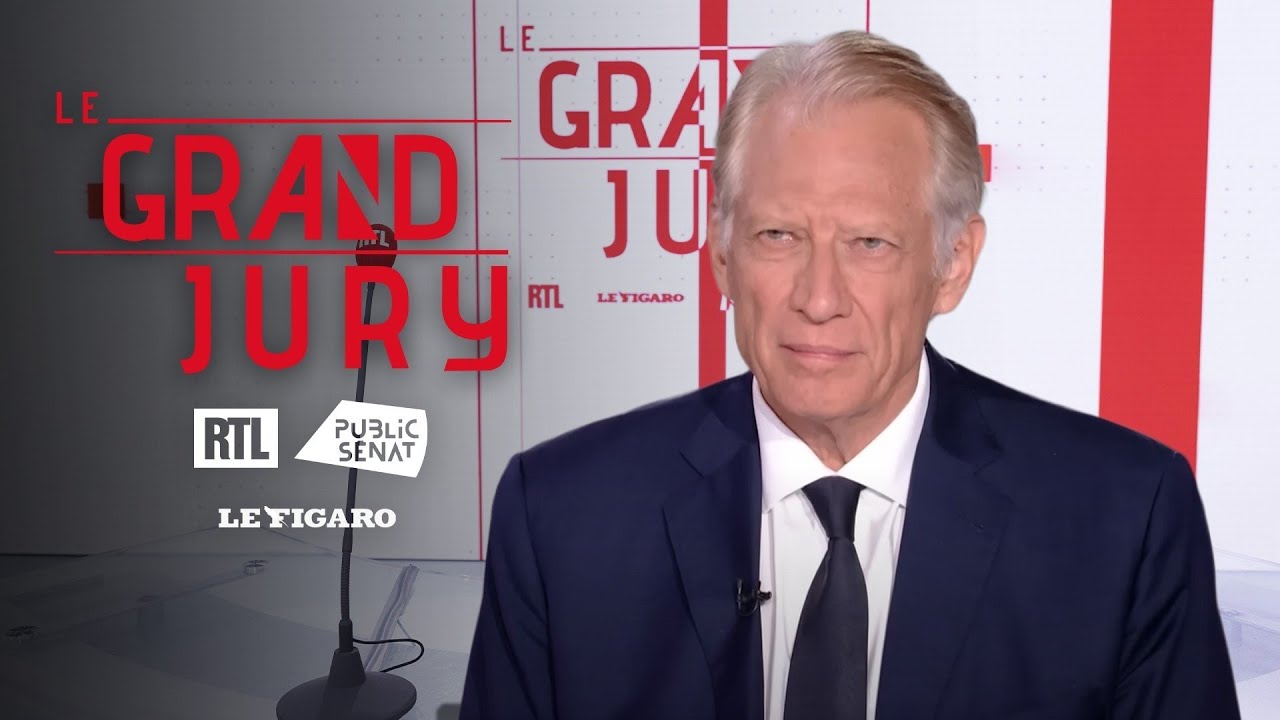 #Direct 🔴 Dominique de Villepin, invit&eacute; du Grand Jury RTL-Public S&eacute;nat-Le Figaro