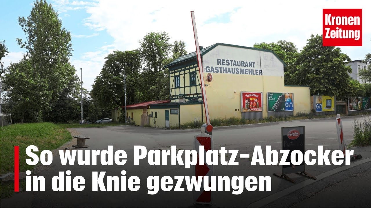 So wurde Parkplatz-Abzocker in die Knie gezwungen | krone.tv NEWS