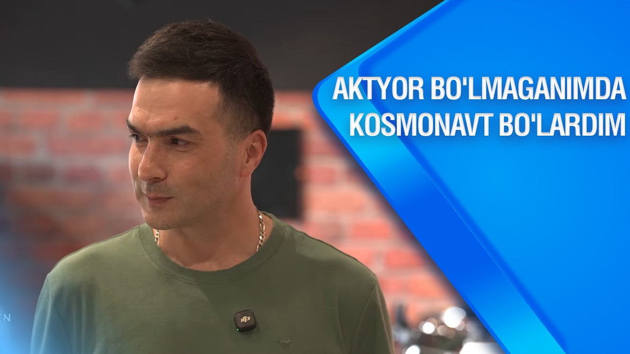 Aktyor bo'lmaganimda Kosmonavt bo'lardim - Sarvar Isayev | Bugun men  (10.03.2026)