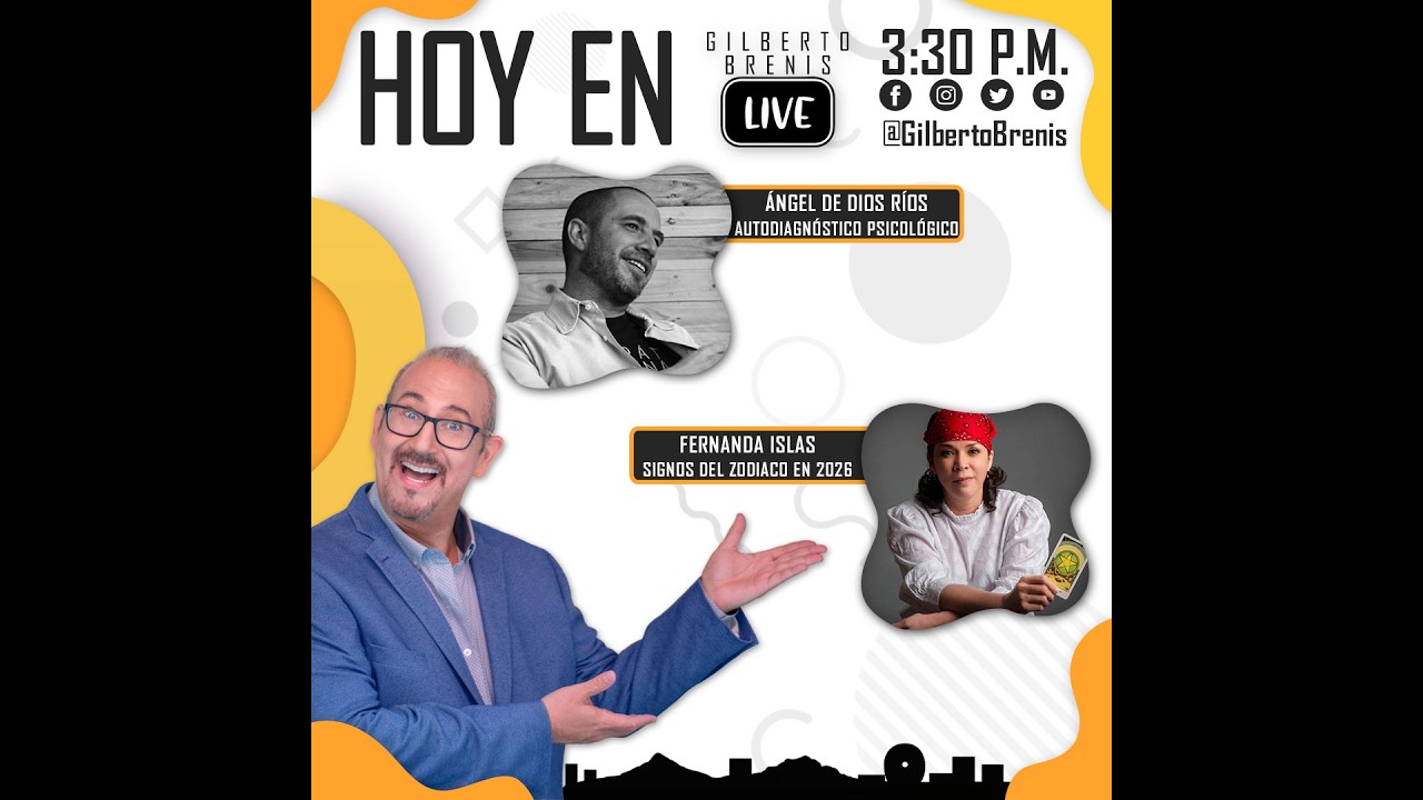 GILBERTO BRENIS LIVE - Miércoles 11 de marzo 2026