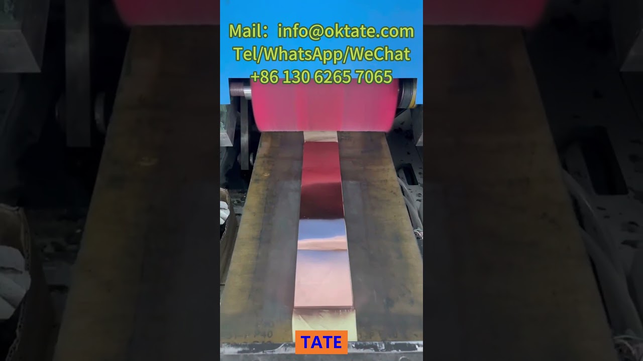 TATE Busbar Polishing Machine Buffing Machine Manufacturer Price In India Australia Mexico Vietnam