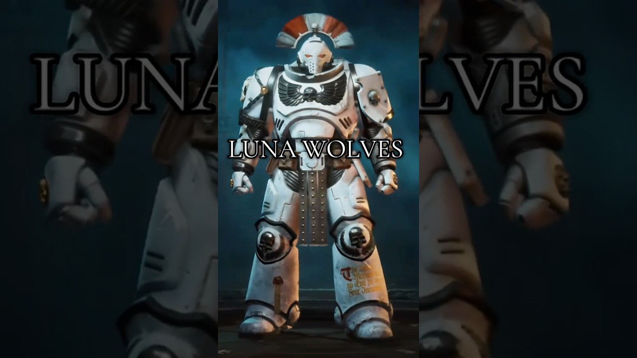 Luna Wolves ⚔️ Warhammer #warhammer #warhammer40k #horusheresy #spacemarines #spacemarine2