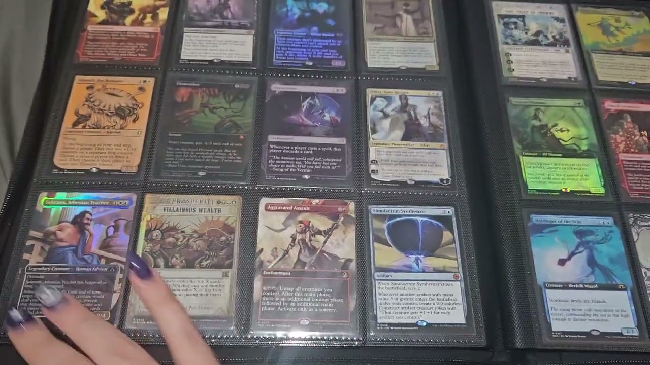 My MTG Binder so far!