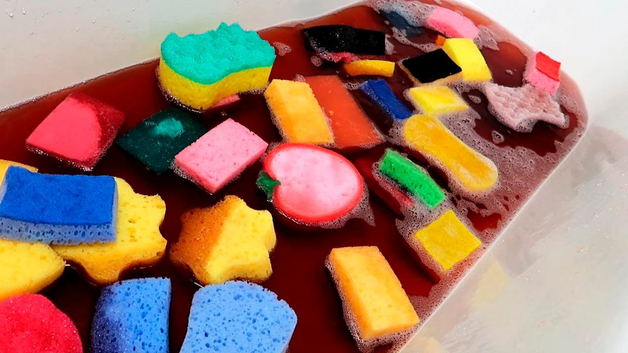 ASMR Sponge | Bloody Bathtub | Red&Purple Colorants
