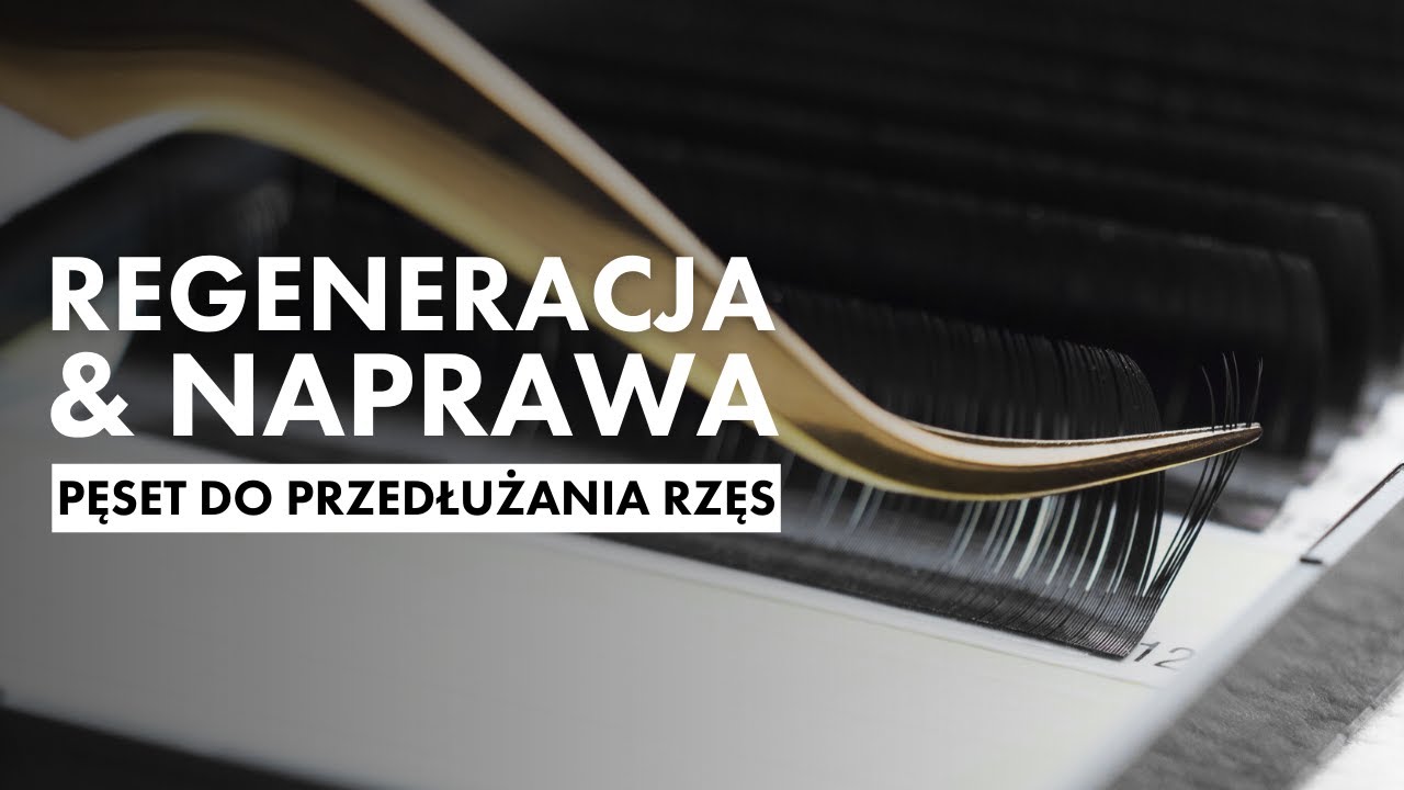 Jak NARPAWIĆ PĘSETĘ do przedłużania rzęs?