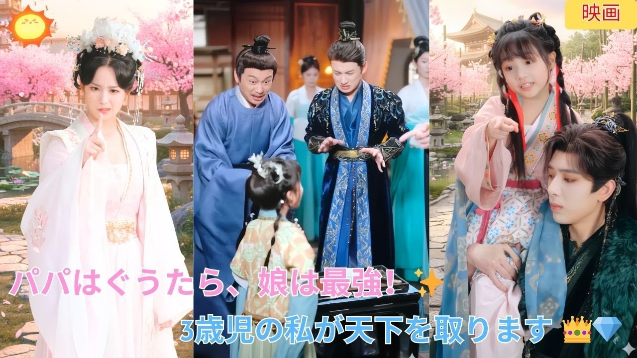【中国ドラマ】パパはぐうたら、娘は最強の3歳児！✨ 私が代わりに天下を取っちゃうもん！🍼👑 | ショートドラマ