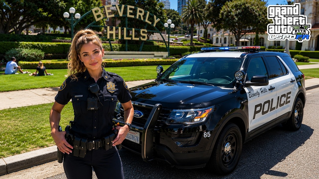 Gta 5 Lspdfr Let's Play As BHPD Female Officer - 2016 FPIU Beverly Hills Patrol