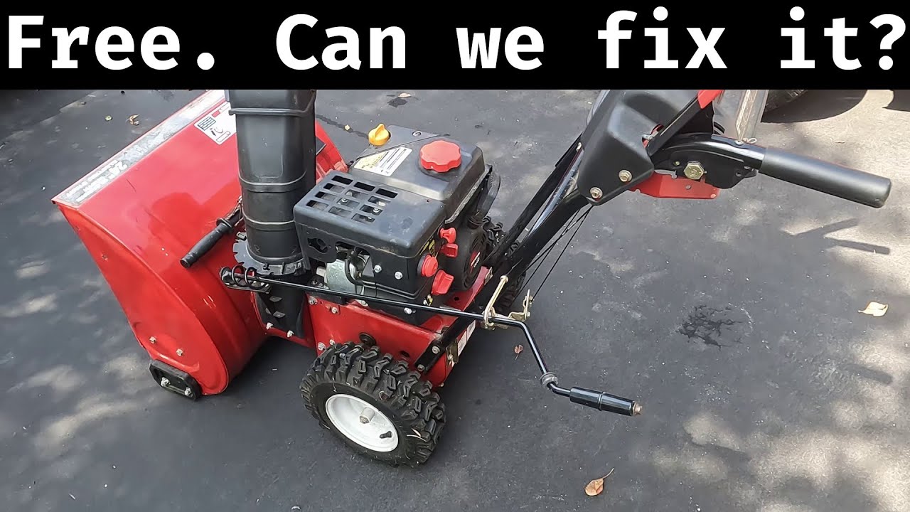 Free Craftsman Snowblower 247.889571