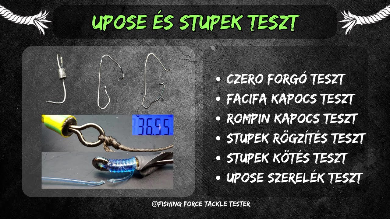 Harcs&aacute;z&oacute; szerel&eacute;k teszt (kapocs-forg&oacute;-supek-upose) #horg&aacute;szat