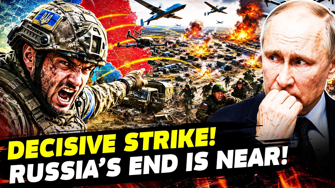 🔥UKRAINE MAKES A DECISIVE MOVE IN THE WAR! PUTIN IS FURIOUS! THIS STRIKE WILL GRIND RUSSIA TO DUST!