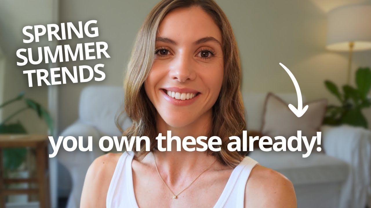Spring/Summer Fashion Trends 2025&hellip; (hiding in your closet!)