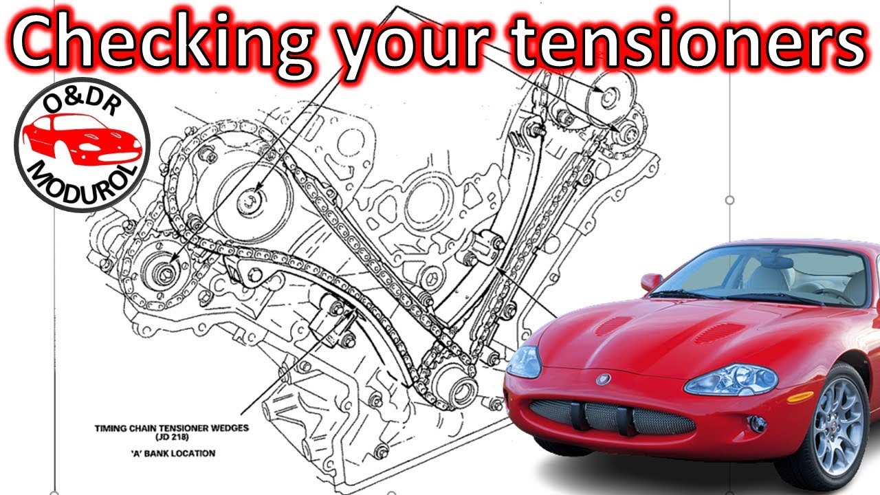 Jaguar XK8 RHS Cam Cover Removal & Tensioner Check (EP1) XKR X100 Modurol