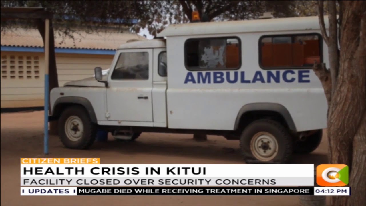 Kitui residents decry closure of health facility