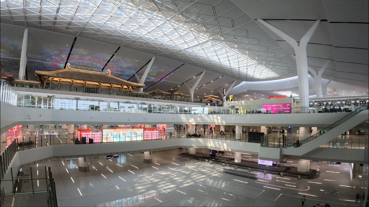 [건축시선] 중국 시안 국제공항 中國西安國際機場 Xi'an International Airport, China