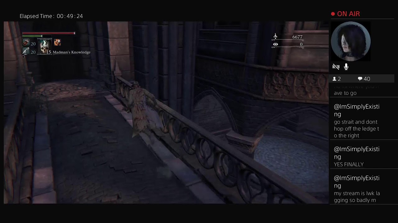 BLOODBORNE | Weapon Enhacing/Boss | LIVE 2/07