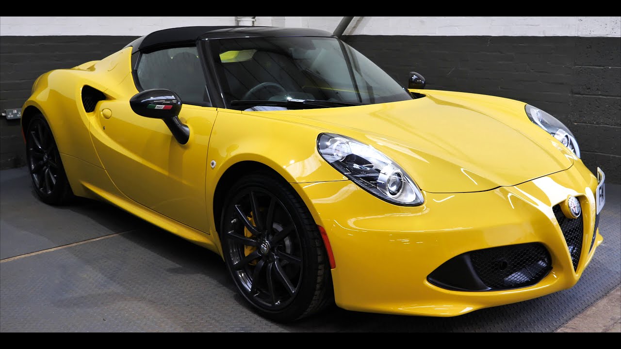 Alfa Romeo 4C SPIDER - 50th Anniversary Edition (NUMBER 48 OF 50)