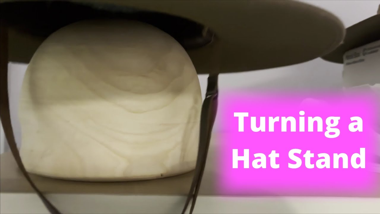 Woodturning a Hat Stand out of Kurrajong