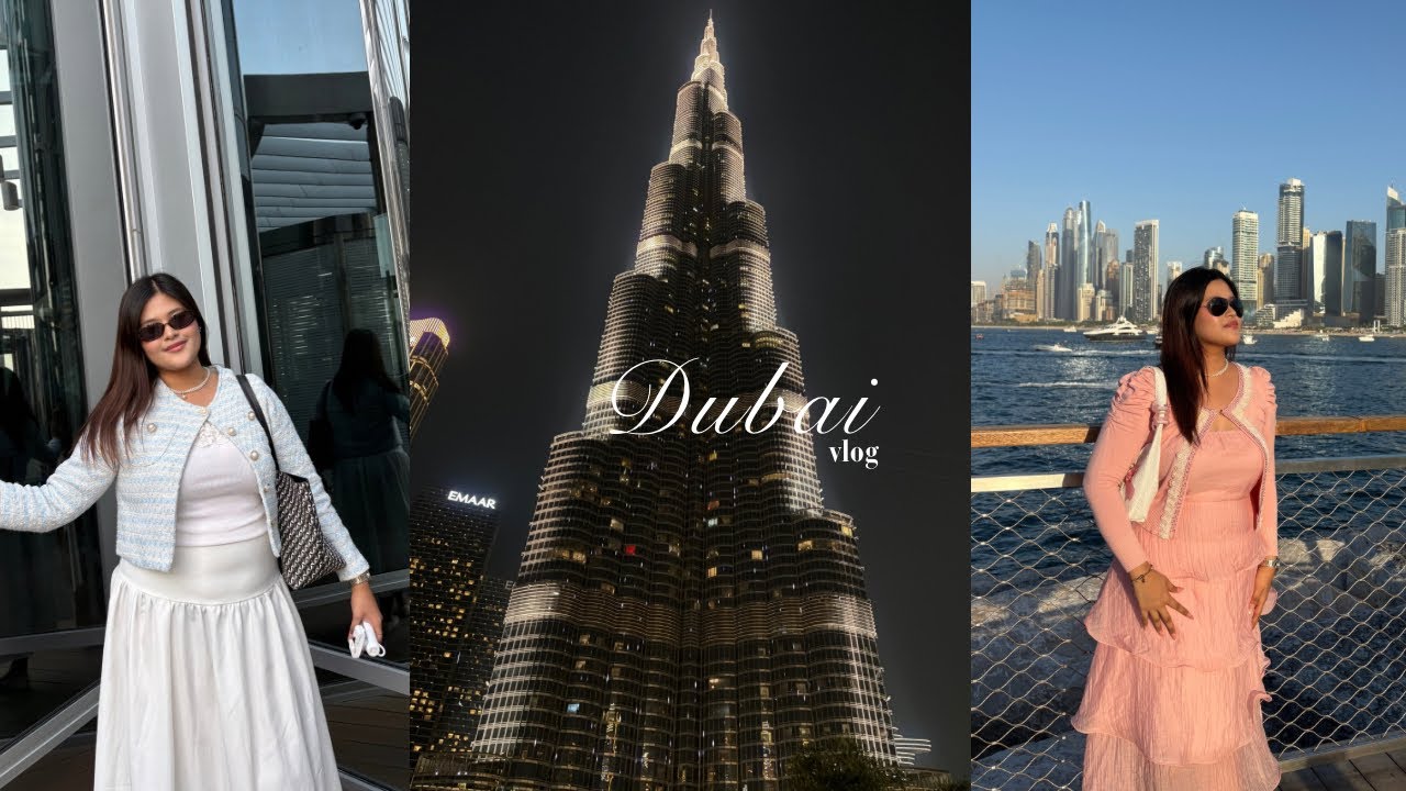 Dubai Vlog 🇦🇪❄️🌃