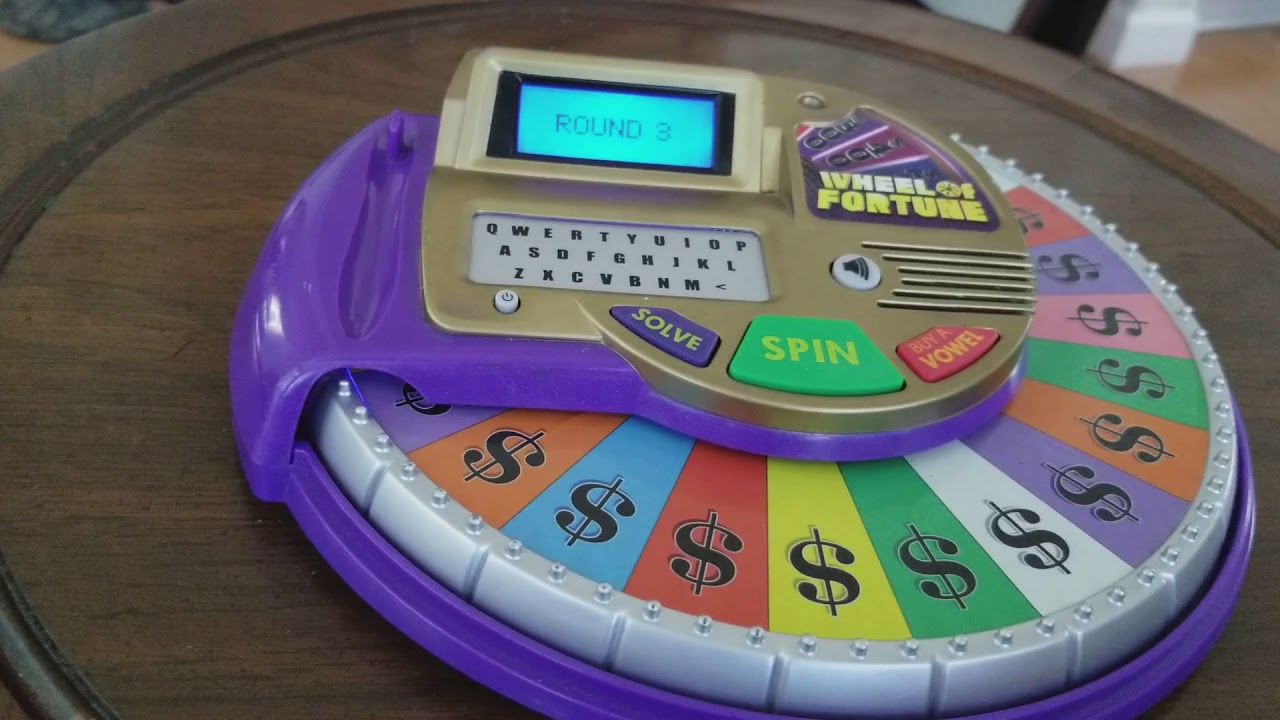 Wheel of fortune Electronic Game (Solo Run) Game 5