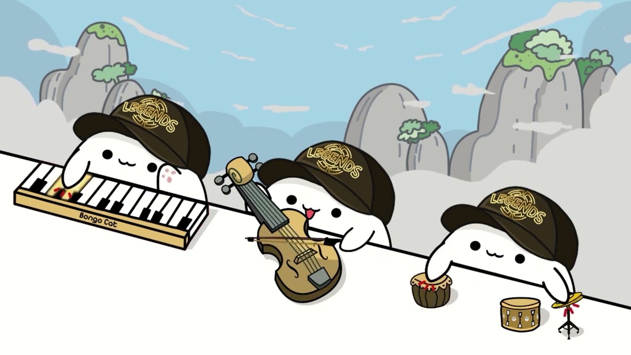 Bongo Cat - Legends Never Die (Cover Version) 🎧