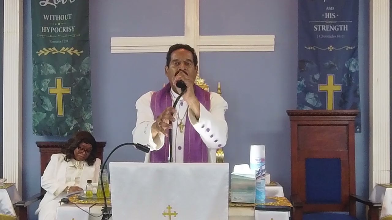 Pastor Steven T. Cox preached 