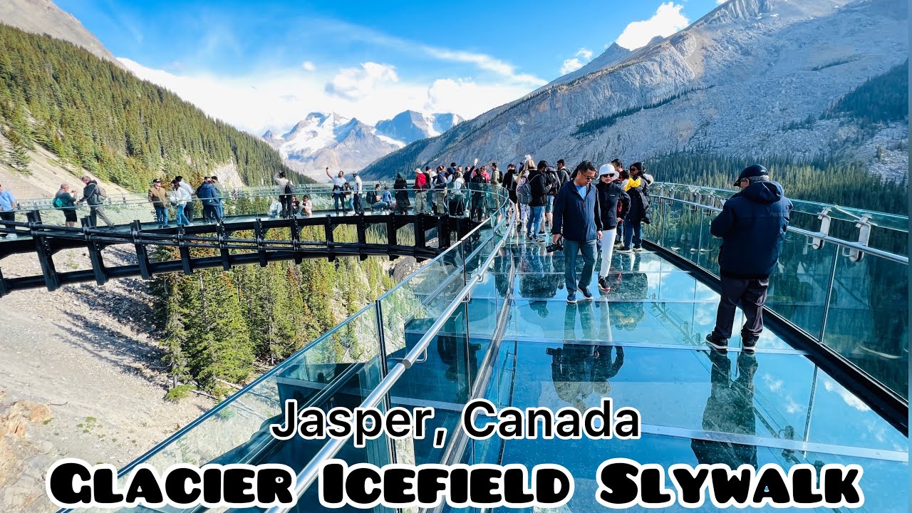 Columbia Icefield skywalk/ Glacier Icefield skywalk/ jasper skywalk/ skywalk/ jasper national park