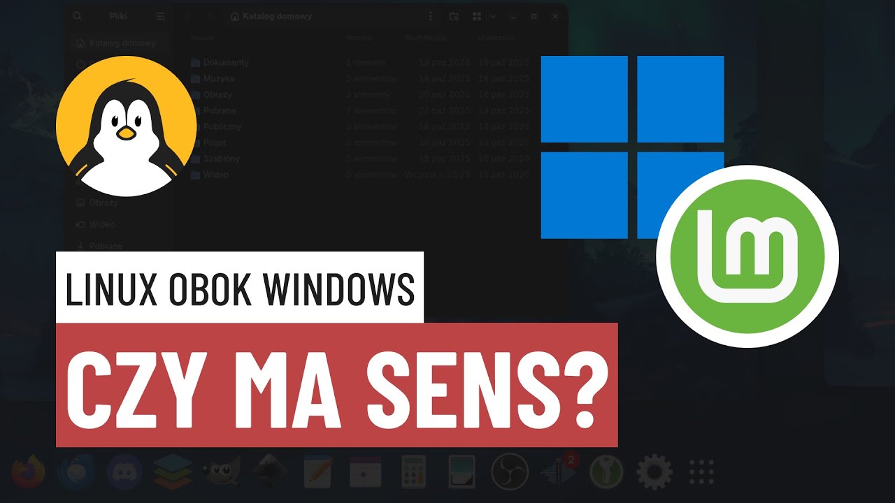 Czy Linux koło Windowsa jest faktycznie dobrym rozwiązaniem dla początkującego?