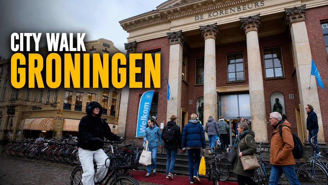 A Charming Day in Groningen 🇳🇱 | Walking Tour 4K 🇳🇱