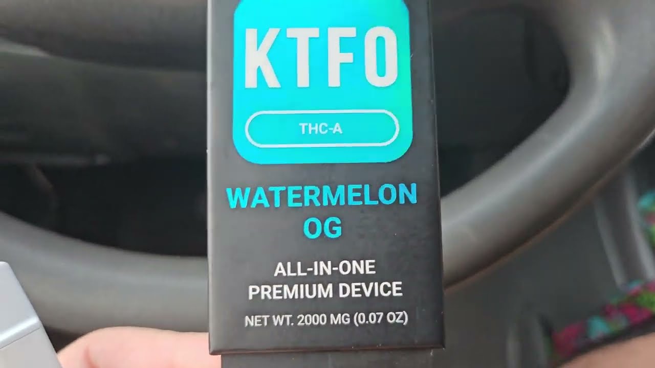 LITTO KTFO THC-A disposable 2grams Review!