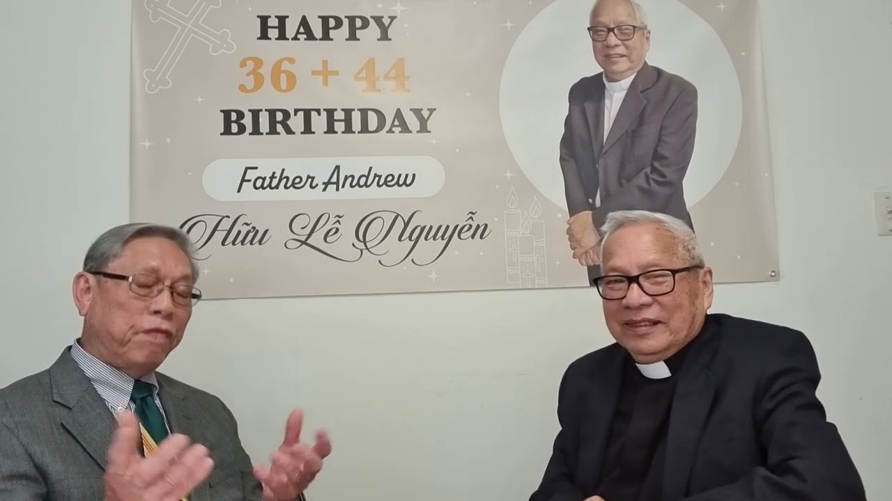 TÂM TÌNH LINH MỤC NGUYỄN HỮU LỄ NHÂN DỊP SINH NHẬT 80
