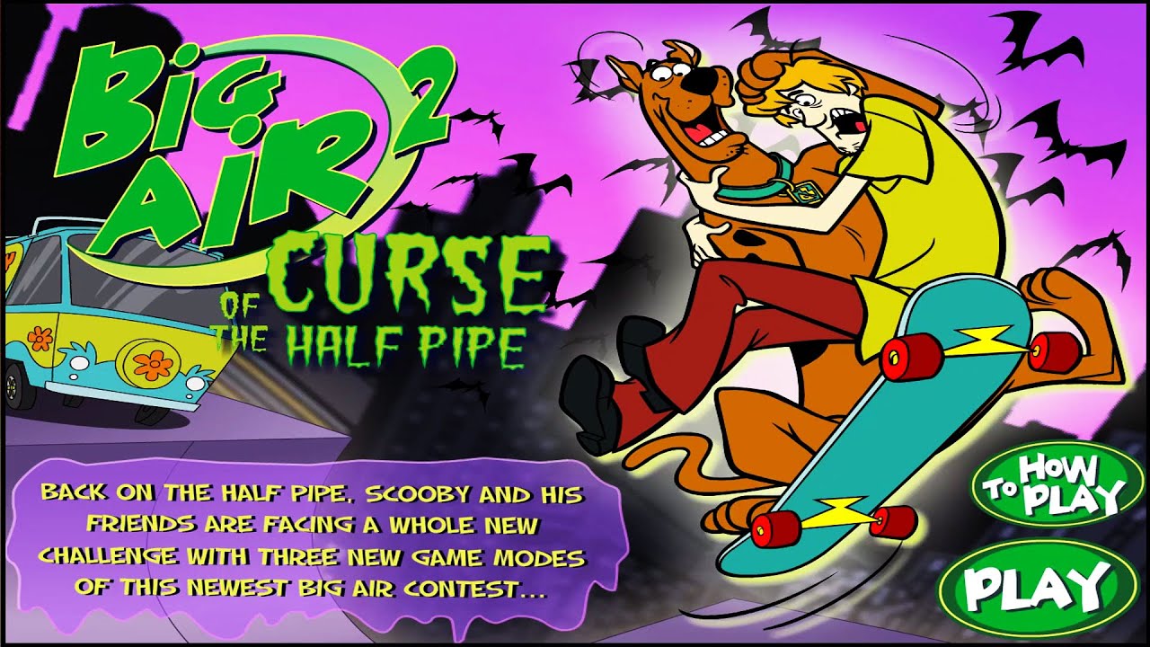 Scooby Doo Big Air 2 Curse of The Half Pipe